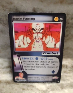 DRAGON BALL Z BATTLE PAUSING RARE CARD # 204 CCG TCG - Picture 1 of 2