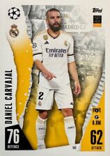 N.141 Daniel Carvajal Real Madrid CF - Card Match Attax 2023/24 Topps