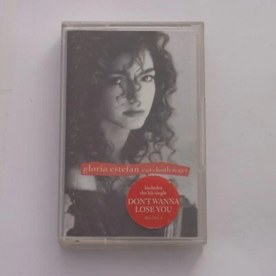 Gloria Estefan - Cuts Both Ways Cassette Tape 1989 with Don't Wanna Lose You - Image 1 of 4