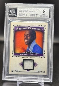 2013 Upper Deck Goodwin Champions Memorabilia MIchael Jordan GAME USED PATCH MMJ - Picture 1 of 2