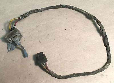 Late 1965 1966 Ford Mustang In Dash 3-Speed Heater Switch & Wiring - Image 1 of 3