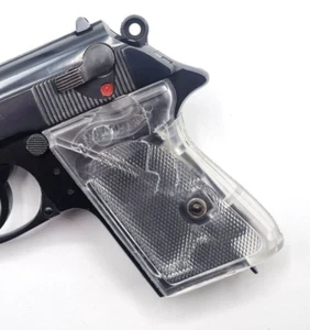 Walther PPK Arkansas Transparent Grips Reinforced with fiberglass - Picture 1 of 3