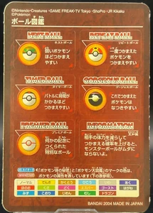 Nest Timer Ball Pokemon PATAPATA Sealdass Sticker TCG Card Japan Bandai - Picture 1 of 10