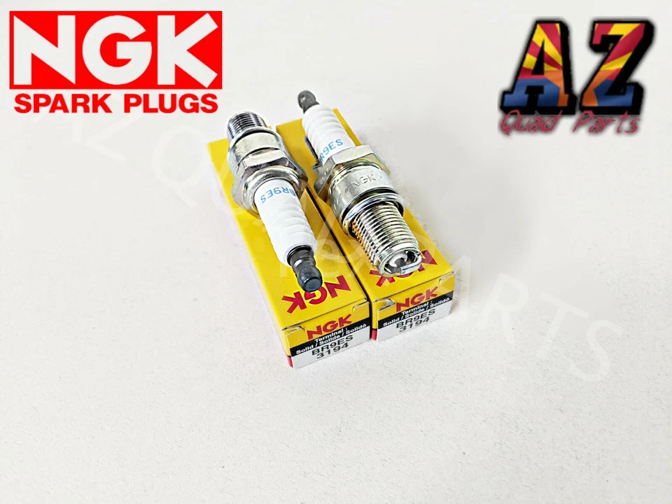 Brand New Pair 2 Of NGK Spark Plugs Part# BR9ES Yamaha Banshee 350 Blaster 200 - Image 1 of 1