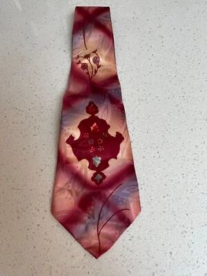 Vtg Wilson Brothers 1950's Rayon Rockabilly Style Necktie - NOS - Image 1 of 4