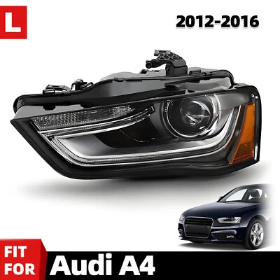 For 2013-2016 Audi A4 HID/Xenon Headlight w/o Bulb w/o AFS Left Driver Side Foto 1 de 4