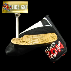 Linkshänder Handmade Xenon Wide Kurve Xe MAC Attack Putter 88,5cm + Headcover - Bild 1 von 11