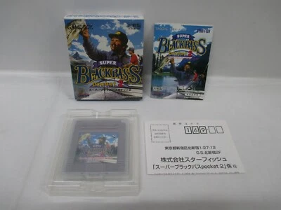 GB -- Super Black Bass Pocket 2 -- New!! Box. Game Boy, JAPAN Game. 17925 - Image 1 of 4