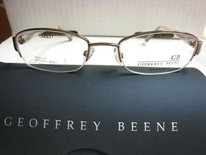 MARCOS DE GAFAS GEOOFFREY BEENE Estilo ATRACTIVOS en ROSA 52--18-135 con Estuche - Imagen 1 de 4