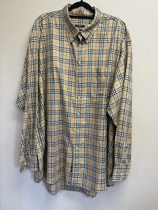Mens BURBERRY plaid - Picture 1 of 5