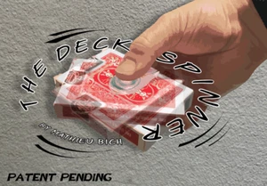 The Deck Spinner (Gimmick and Online Instructions) by Mathieu Bich - Trick - Picture 1 of 2