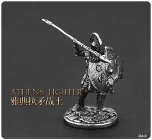 Mitología Griega Atenas Luchador B Miniaturas de Metal Mazmorras y Dragones Juego de Guerra Juguete - Imagen 1 de 2