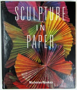 Sculpture in Paper 1993 vintage collage weaving 3D paper mache papermaking etc - Foto 1 di 9