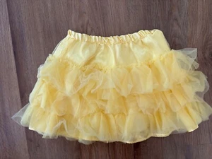 Gymboree Girls Yellow Tulle Layered Skirt Sz 9 - Picture 1 of 3