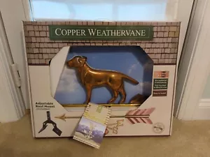 Good Directions Copper Dog Weathervane - Rooftop Collection - BRAND NEW - Picture 1 of 8