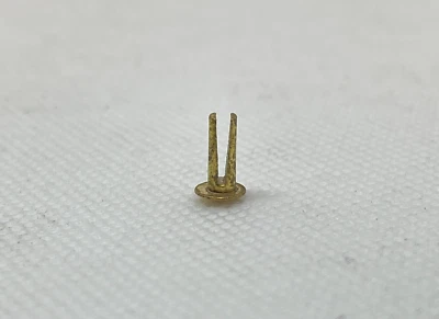 (50) Vintage Brass Plated Split Rivets 1/8" Diameter x 5/16" Long x 7/32" Head - Image 1 of 4