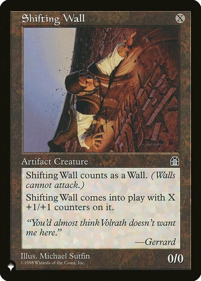 x1 Shifting Wall - The List - The List - NM - MTG - Image 1 of 1