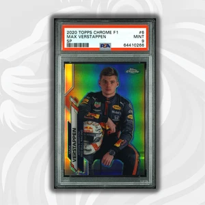 PSA 9 - Max Verstappen SP - Image Variation #6 - 2020 Topps Chrome F1 - Picture 1 of 5
