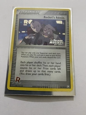 rockets admin 86/109 Pokémon Team Rocket Returns Pokemon - Image 1 of 2