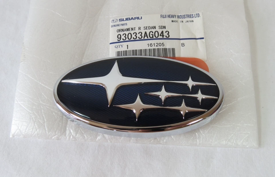 Subaru Legacy SEDAN 2006-2009 emblema trasero insignia maletero símbolo logotipo genuino OEM Foto 1 de 3