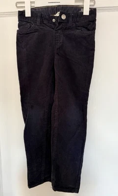 H&M Boys Navy Corduroy Pants 6x - Image 1 of 4