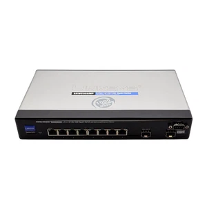 Linksys SRW2008MP 8-Port Gigabit Switch - Afbeelding 1 van 3