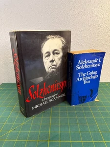 1st Ed's THE GULAG ARCHIPELAGO TWO Aleksandr Solschenizyn + scammell biography - Bild 1 von 24