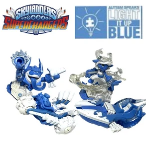 Skylanders Superchargers Combo ALLE Power Blue Trigger Happy Gold Rusher Splat + - Bild 1 von 7