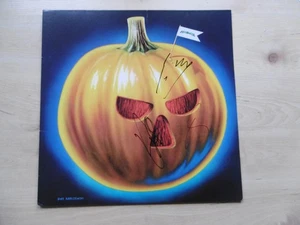 Helloween Hansen Weikath Grosskopf autografi firmati copertina LP vinile "Judas" - Foto 1 di 1
