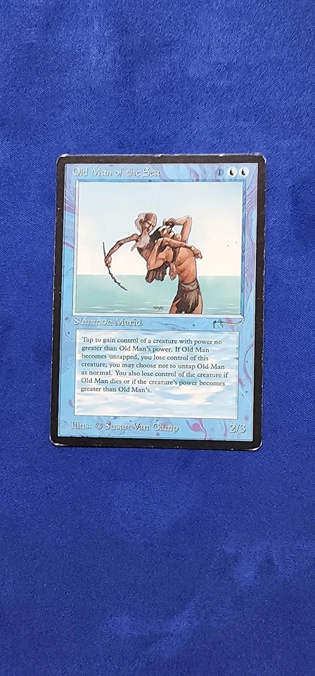 1993 MTG Arabian Nights Old Man of the Sea EDH Vintage Reserved List - Image 1 of 2