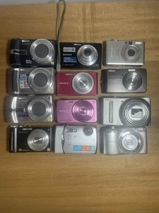Kamera Konvolut Sony Lumix Canon Nikon Kodak Digitalkamera - Bild 1 von 9