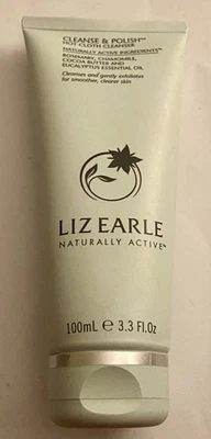 Liz Earle Cleanse & Polish Cloth Rosemary Chamomile Cleanser 100ml NEW -RRP £18