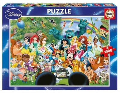 The Marvellous World of Disney  Educa 1000 Piece Jigsaw Puzzle 8412668162976 - Image 1 of 2