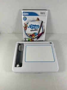 uDraw Studio (2010) Nintendo Wii (Wii U) With uDraw Game Tablet - TESTED - Picture 1 of 4