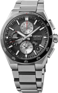 Seiko Luxe Astron 43.3mm Black Dial Titanium Watch SSH151 - Picture 1 of 1