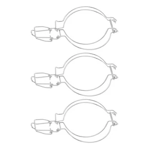  3 Pcs Sealing Clips Wire Clamp for Canning Jars Glass Metal Buckle Canister - Picture 1 of 10