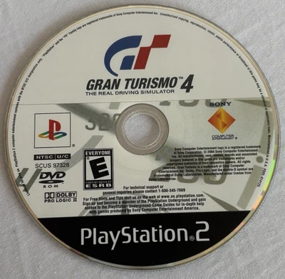 Gran Turismo 4 (PlayStation 2, 2005) PS2 только диск - протестирован и работает - Изображение 1 из 4