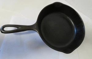 Wagner Ware Vintage Sidney 0 No 1055 Gusseisen Pfanne 8 cm restauriert - Bild 1 von 9