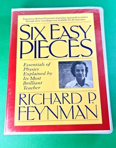 Six Easy Pieces Richard Feynman Audio Book + 6 Cassette Tapes Physics SEALED NEW - Picture 1 of 3
