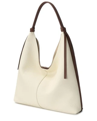 Tiffany & Fred Paris Full-Grain Leather Tote Women's Beige - Image 1 of 3