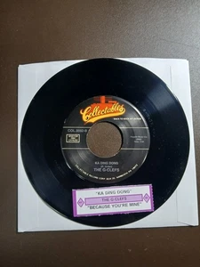 THE G-CLEFS Ka Ding Dong / Cause You're Mine 45 Vinyl Record w/Title Strip - Foto 1 di 2