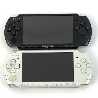 Sony PSP Console PSP-3000 Lot of 2 Tested Works No Battery From Japan 1543 UG - Image 1 of 4