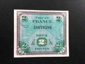France 2 Francs  1944 Crisp XF - Picture 1 of 2
