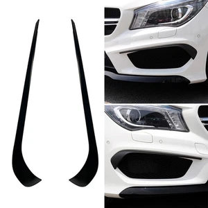 Front Bumper Lip Splitter Spoiler for Mercedes Benz C117 CLA 180 200 250 13-16 - Picture 1 of 7