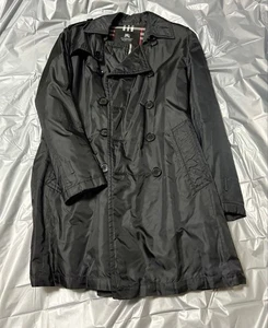 Gabardina BURBERRY BLACK LABEL Talla M Negra Nylon De Japón - Imagen 1 de 24