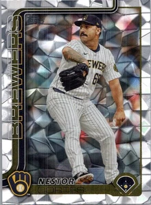 2025 Topps #604 Nestor Cortes Diamante Foil - Picture 1 of 2