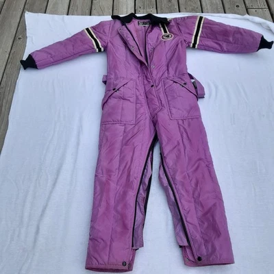 Vintage 1970s Artic Cat Womens small Snowmobile Suit 1 Piece Artic Wear - Image 1 of 4