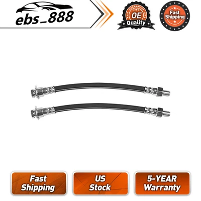 Manguera hidráulica de freno trasero 2X para Chevrolet Corvette 1963 1964 1965 1966-1982 Foto 1 de 3