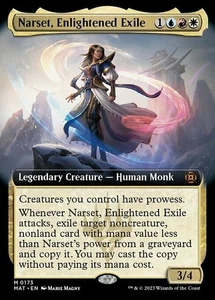 MTG NARSET, ENLIGHTENED EXILE EXTENDED ART March of the Machine: The Aftermath - Bild 1 von 1