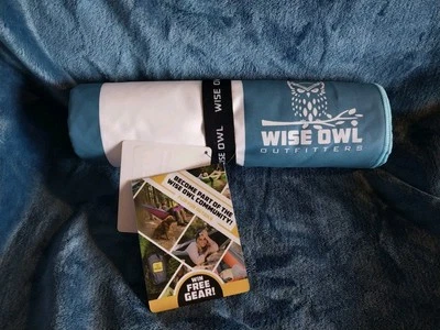 Wise Owl Outfitters Microfibra Ligera Secado Rápido XL Playa-Toalla de Camping Foto 1 de 4